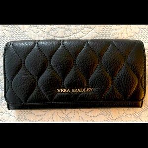 Vera Bradley Quilted Leather Wallet